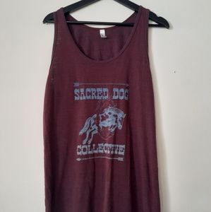Sacred Dog Collective tank top - ranch animals sanctuary